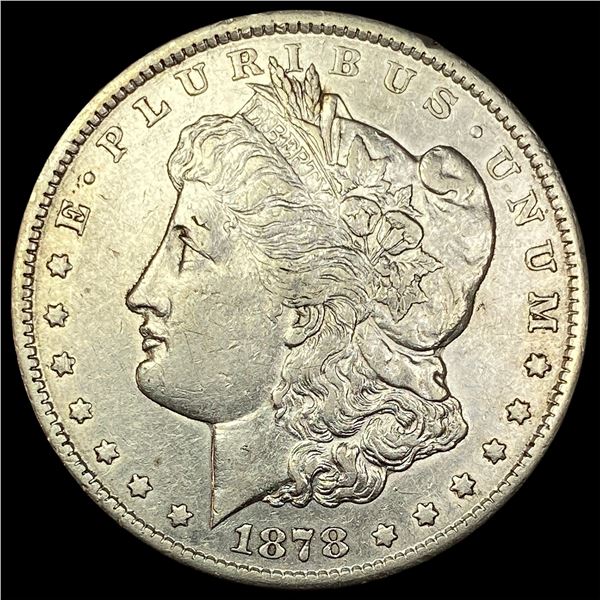 1878-CC Silver Morgan Dollar NEARLY UNCIRCULATED