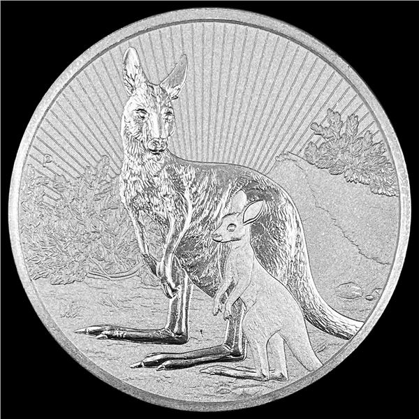 2023 Australia 2 oz Silver Kangaroo $2 SUPERB GEM BU