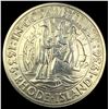 Image 1 : 1936 Silver Rhode Island Half Dollar CLOSELY UNCIRCULATED