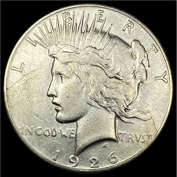 1926 Peace Silver Dollar CHOICE AU