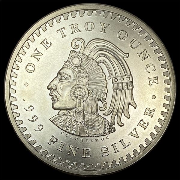 One Troy Ounce .999 Fine Silver Round CHOICE BU