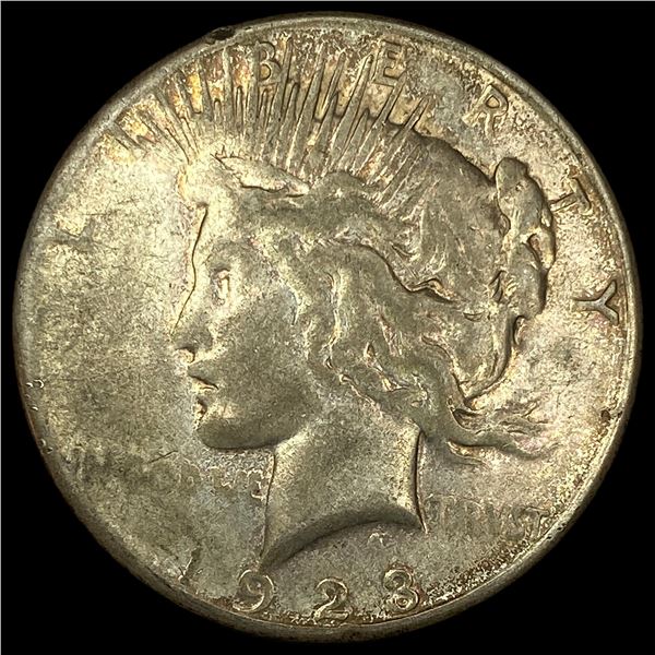 1923-S Silver Peace Dollar LIGHTLY CIRCULATED