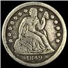Image 1 : 1849-O Silver Seated Liberty Dime LIGHTLY CIRCULATED