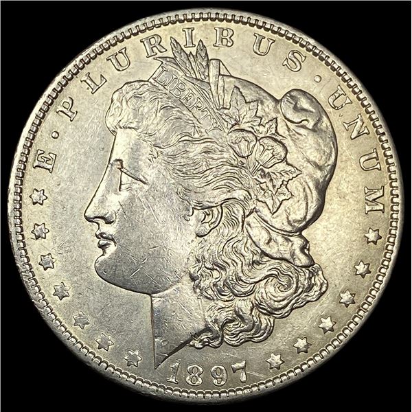 1897-S Silver Morgan Dollar CLOSELY UNCIRCULATED