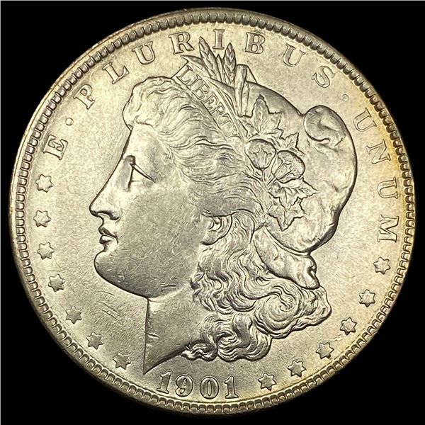 1901 Morgan Silver Dollar CLOSELY UNCIRCULATED