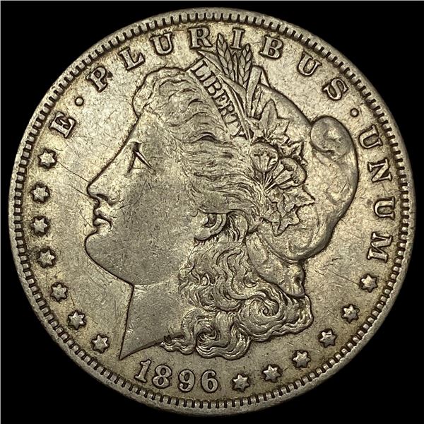 1896-O Silver Morgan Dollar NEARLY UNCIRCULATED