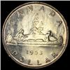 Image 2 : 1953 Canada Silver Dollar UNCIRCULATED