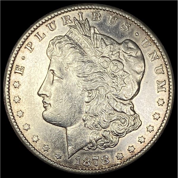 1878-S Silver Morgan Dollar CLOSELY UNCIRCULATED