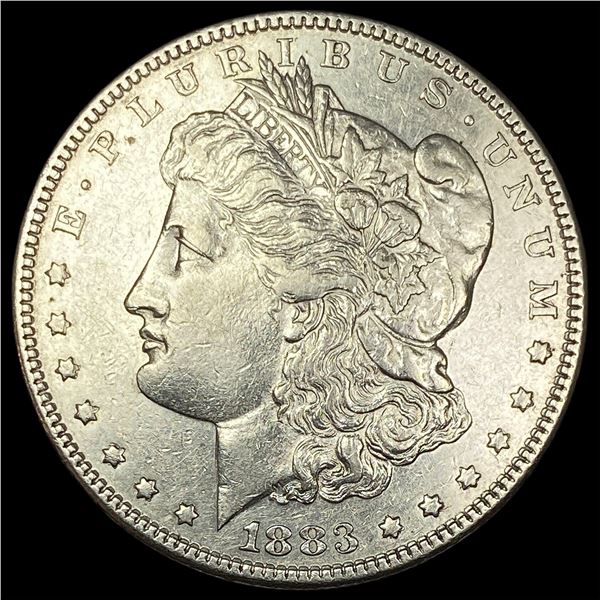 1883-S Silver Morgan Dollar CHOICE AU