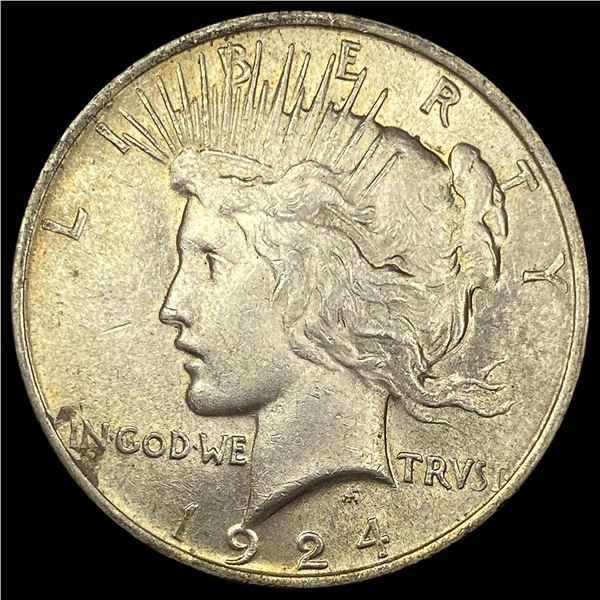 1924 Silver Peace Dollar UNCIRCULATED