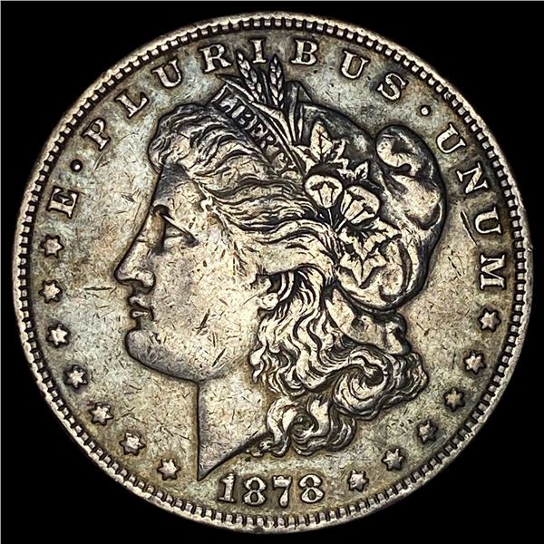 1878 7TF REV 78 Silver Morgan Dollar NEARLY UNCIRCULATED