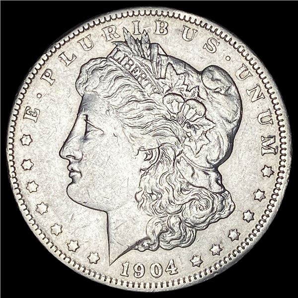 1904 Morgan Silver Dollar CLOSELY UNCIRCULATED