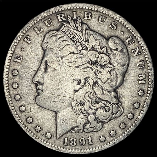 1891-O Silver Morgan Dollar NICELY CIRCULATED