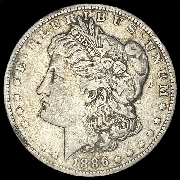 1886-O Silver Morgan Dollar LIGHTLY CIRCULATED