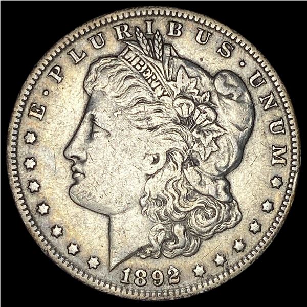 1892-O Silver Morgan Dollar NEARLY UNCIRCULATED