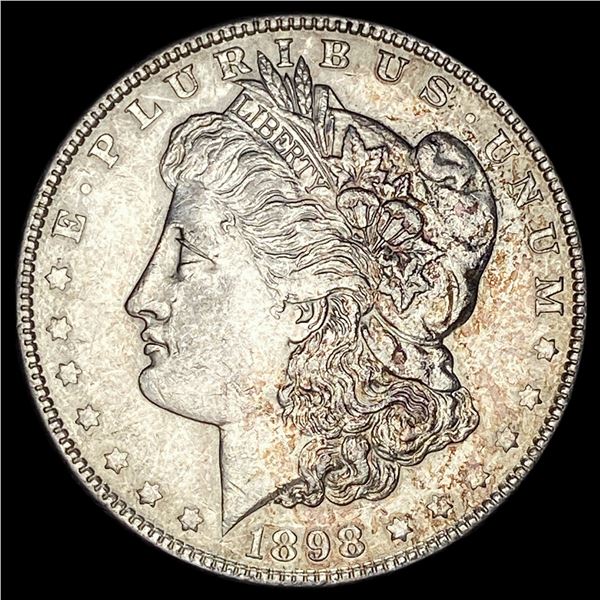 1898-S Silver Morgan Dollar CLOSELY UNCIRCULATED