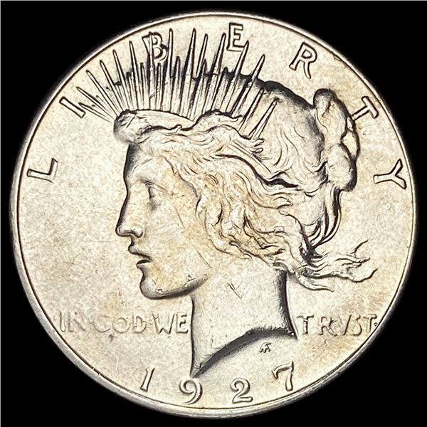 1927-S Silver Peace Dollar CLOSELY UNCIRCULATED