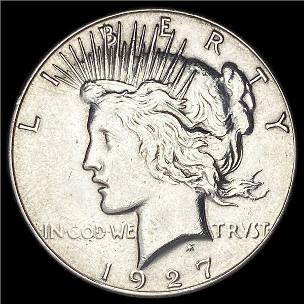 1927 Silver Peace Dollar CLOSELY UNCIRCULATED