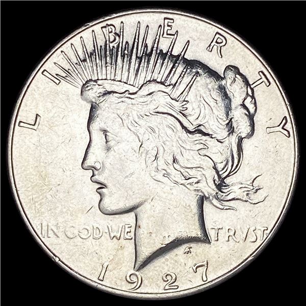 1927-S Silver Peace Dollar CLOSELY UNCIRCULATED