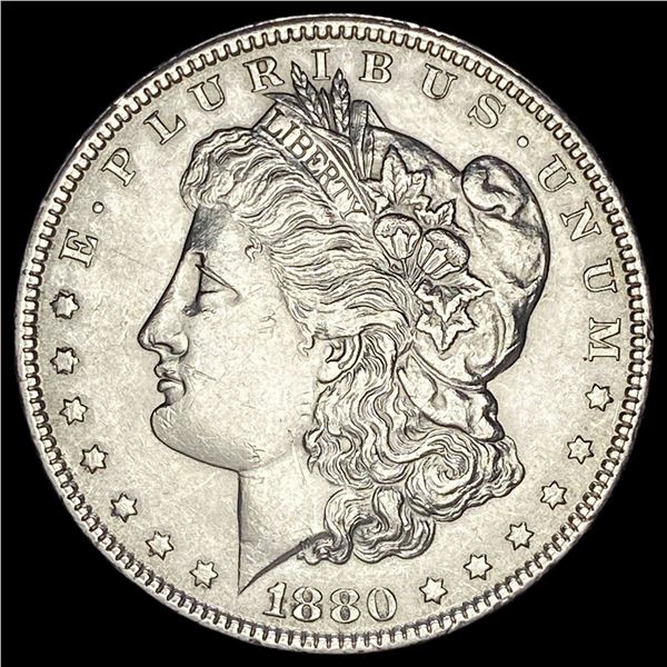 1880 Morgan Silver Dollar CLOSELY UNCIRCULATED