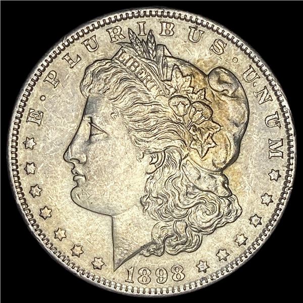 1898-S Silver Morgan Dollar CLOSELY UNCIRCULATED