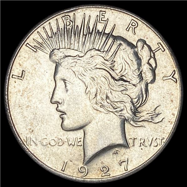 1927-S Silver Peace Dollar CLOSELY UNCIRCULATED