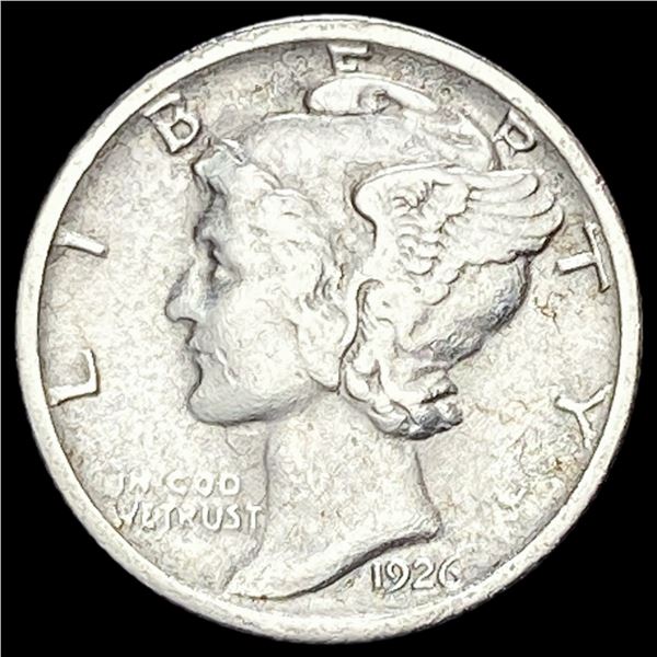 1926 Mercury Dime NEARLY UNCIRCULATED