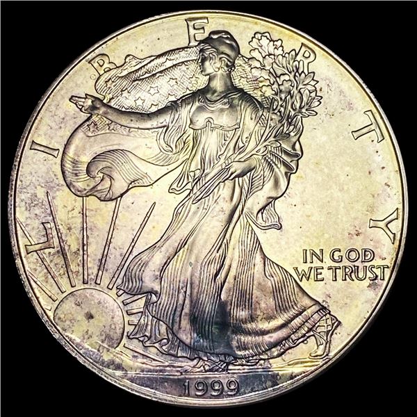 1999 1 oz Silver American Eagle $1 SUPERB GEM BU