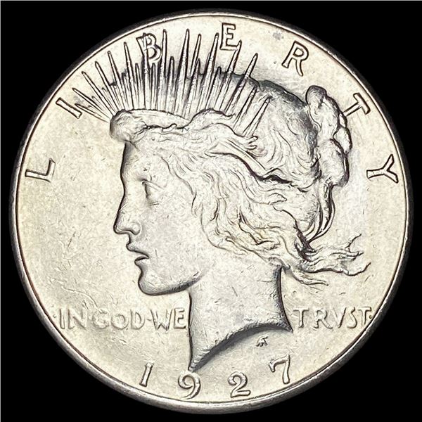 1927-S Silver Peace Dollar CLOSELY UNCIRCULATED