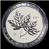 Image 2 : 2021 Silver 2 oz Canadian Maple Leaf $10 SUPERB GEM BU