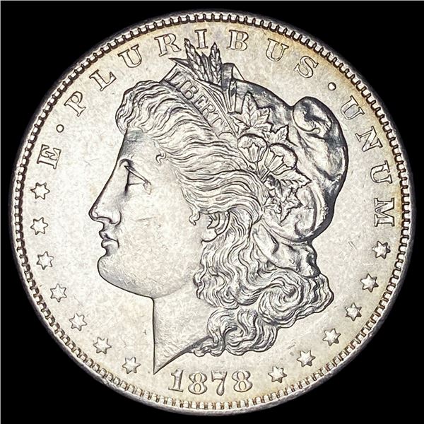 1878-S Silver Morgan Dollar CHOICE BU