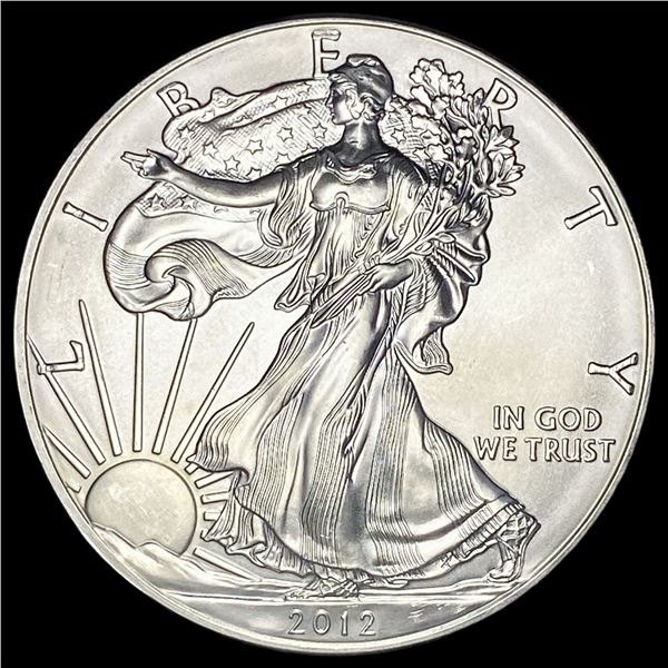 2012 1 oz Silver American Eagle $1 SUPERB GEM BU