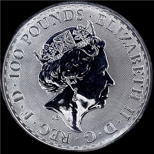 2022 Platinum 1 oz Britannia Â£100 SUPERB GEM BU