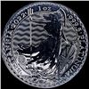 Image 2 : 2022 Platinum 1 oz Britannia Â£100 SUPERB GEM BU