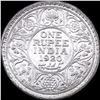 Image 2 : 1920 India Silver 1 Rupee UNCIRCULATED