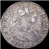 Image 1 : 1801 Spain Silver 2 Reales Mexico Mint (Mo). HIGH GRADE
