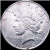 Image 1 : 1934 Peace Silver Dollar NEARLY UNCIRCULATED