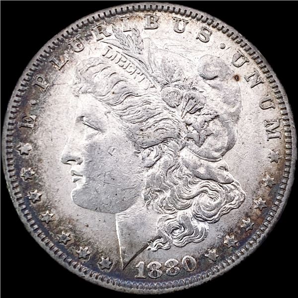 1880-S Silver Morgan Dollar CLOSELY UNCIRCULATED