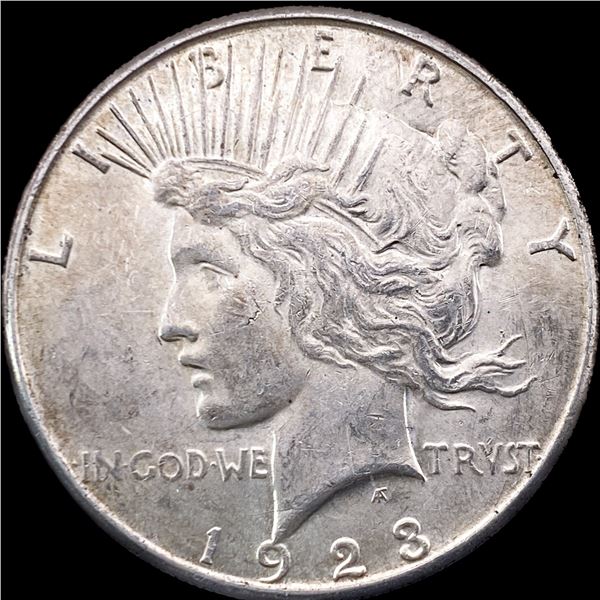 1923 Peace Silver Dollar CHOICE AU