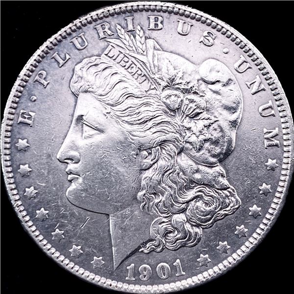 1901 Silver Morgan Dollar CLOSELY UNCIRCULATED