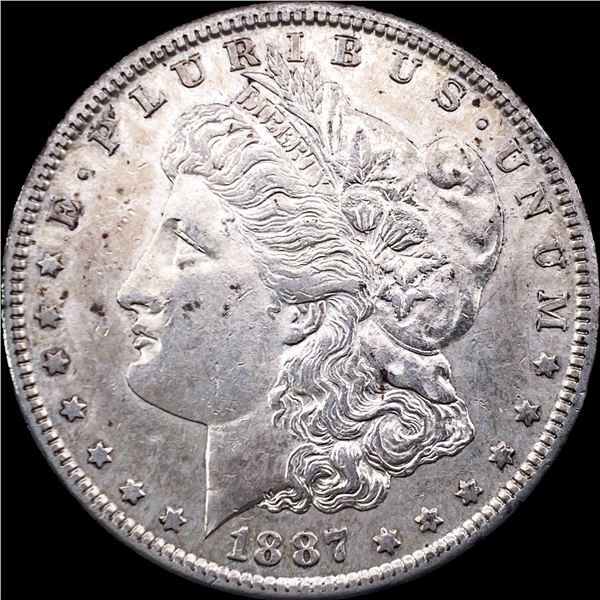 1887-S Silver Morgan Dollar CLOSELY UNCIRCULATED