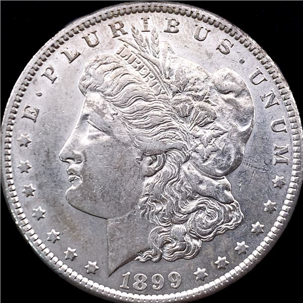 1899-S Silver Morgan Dollar CHOICE AU
