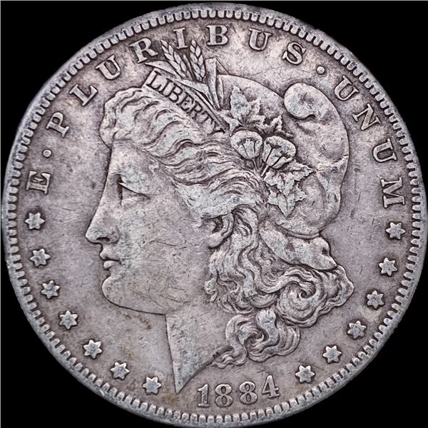 1884-S Silver Morgan Dollar NEARLY UNCIRCULATED