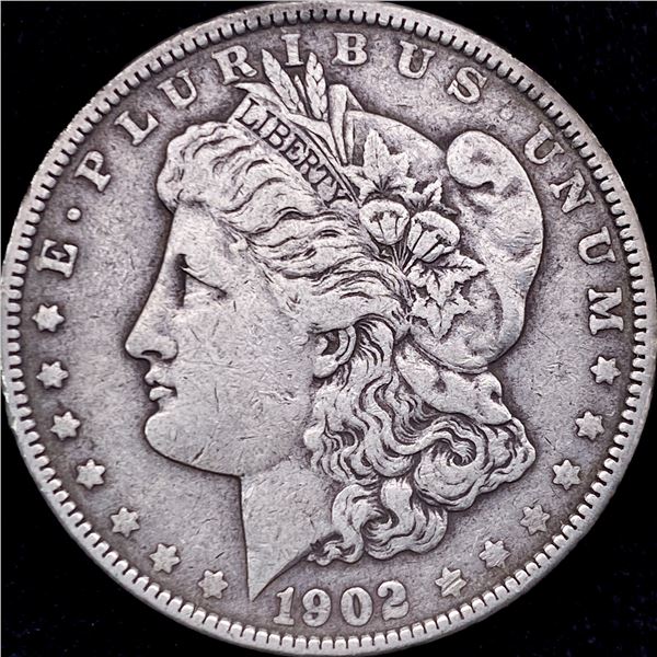 1902 Morgan Silver Dollar LIGHTLY CIRCULATED