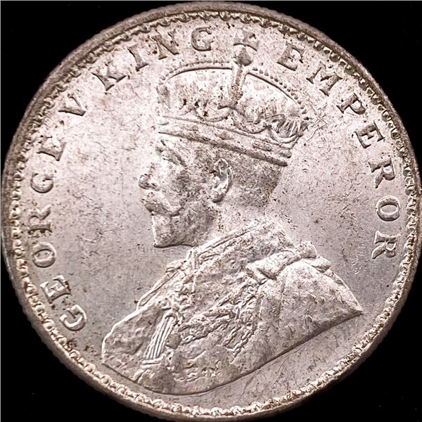 1919 India Silver 1 Rupee UNCIRCULATED