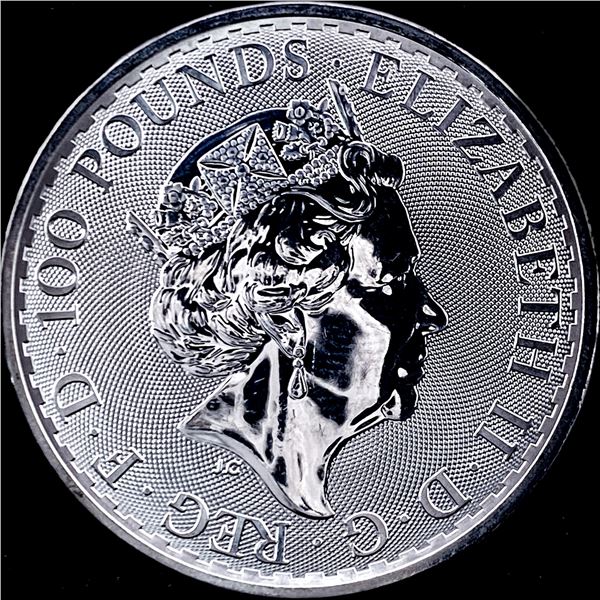 2022 Platinum 1 oz Britannia Â£100 SUPERB GEM BU