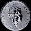 Image 1 : 2022 Platinum 1 oz Britannia Â£100 SUPERB GEM BU
