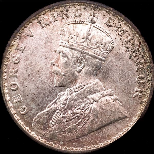 1919 India Silver 1 Rupee UNCIRCULATED