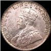 Image 1 : 1919 India Silver 1 Rupee UNCIRCULATED