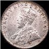 Image 1 : 1919 India Silver 1 Rupee UNCIRCULATED